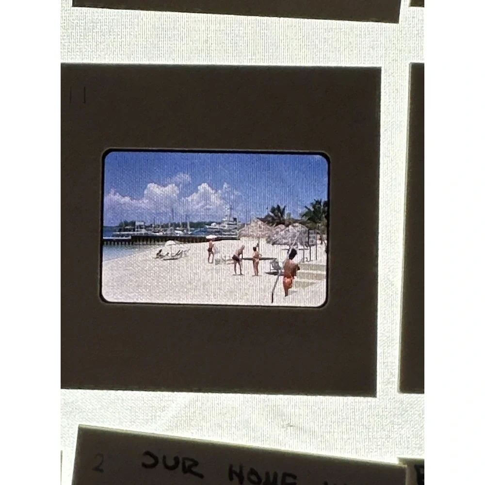 Lot of 45 Vintage Slides – Architecture, People, Snow, Beach, Streets 62-69s